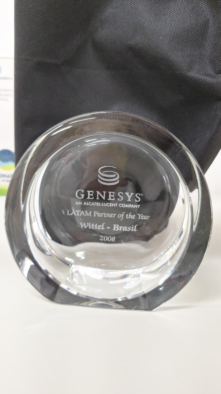 LATAM Partner of the Year 2008 – Wittel Brasil Genesys Alcatel Lucent